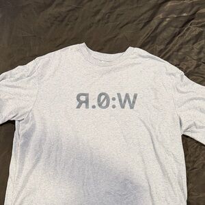 Bershka Sky Blue Casual Tee